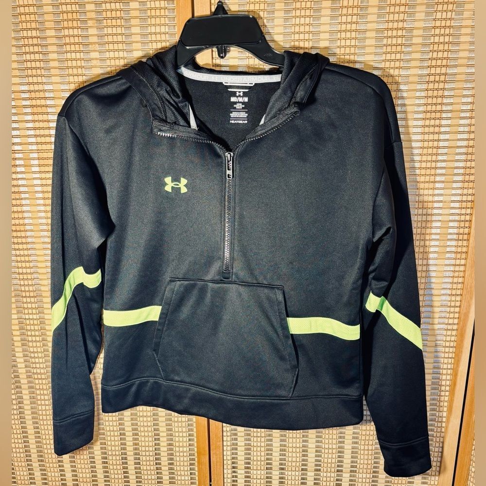 Under Armour Storm Fleece lightweight Hoodie featuring HeatGear technology Sz M
